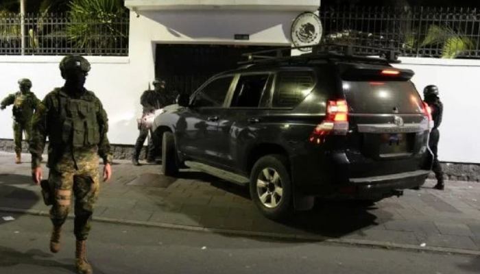 Asalto a la embajada de Mexico en Ecuador