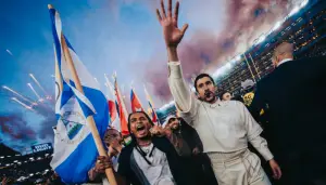La bandera de Nicaragua en el Super Bowl